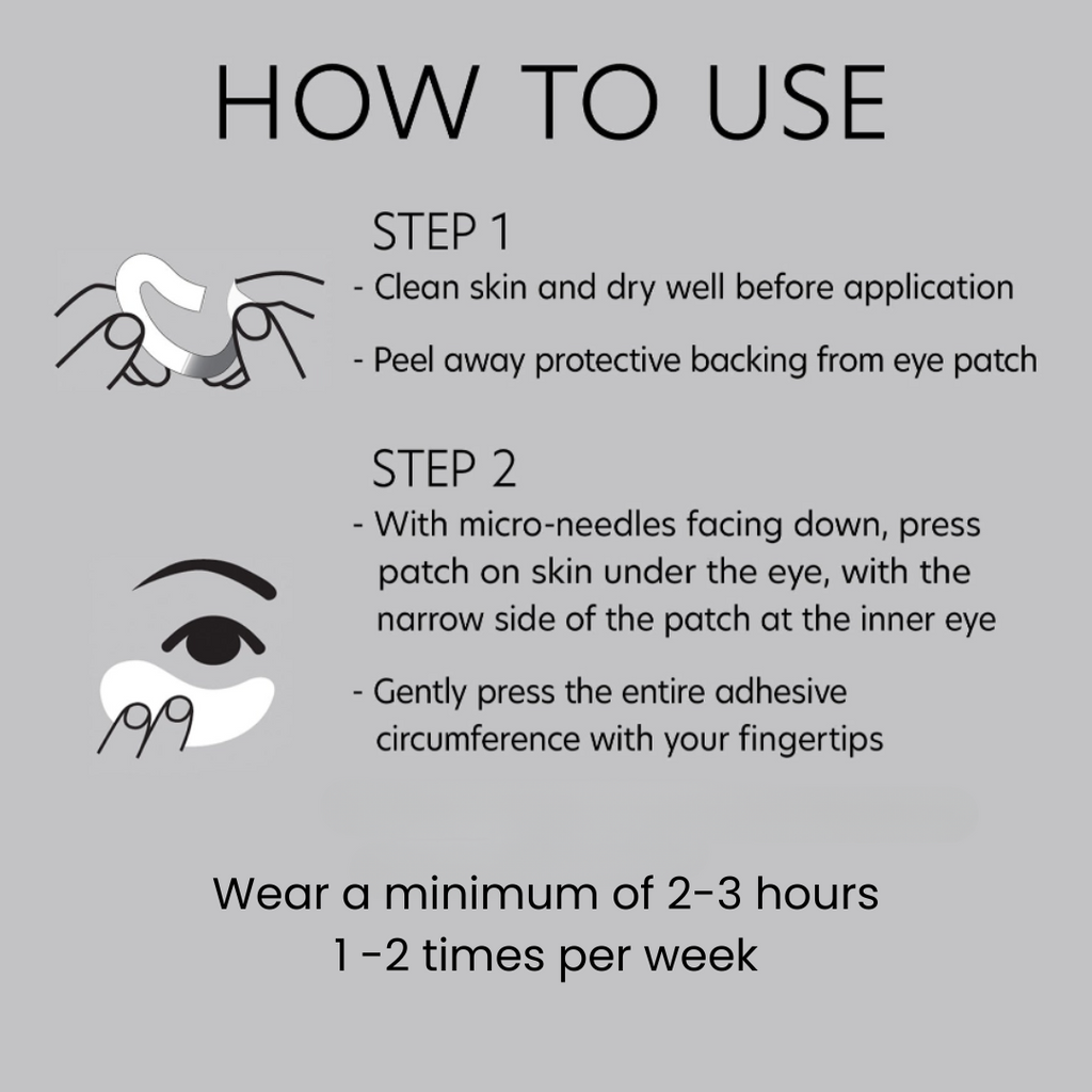 Hyaluronic Acid Micro-needle Eye Patch (1 treatment only)