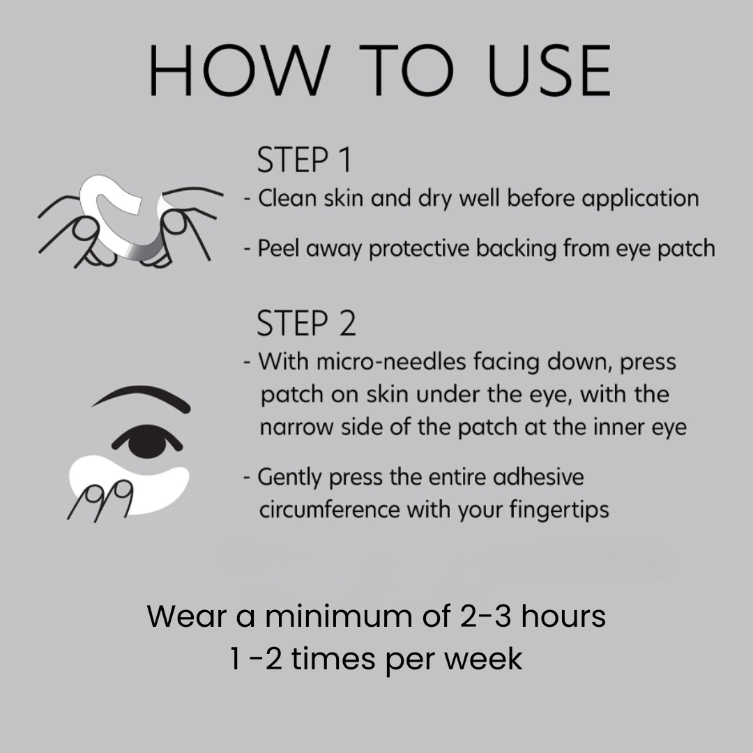 Hyaluronic Acid Micro-needle Eye Patch (1 treatment only)